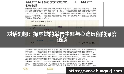 对话刘娜：探索她的攀岩生涯与心路历程的深度访谈